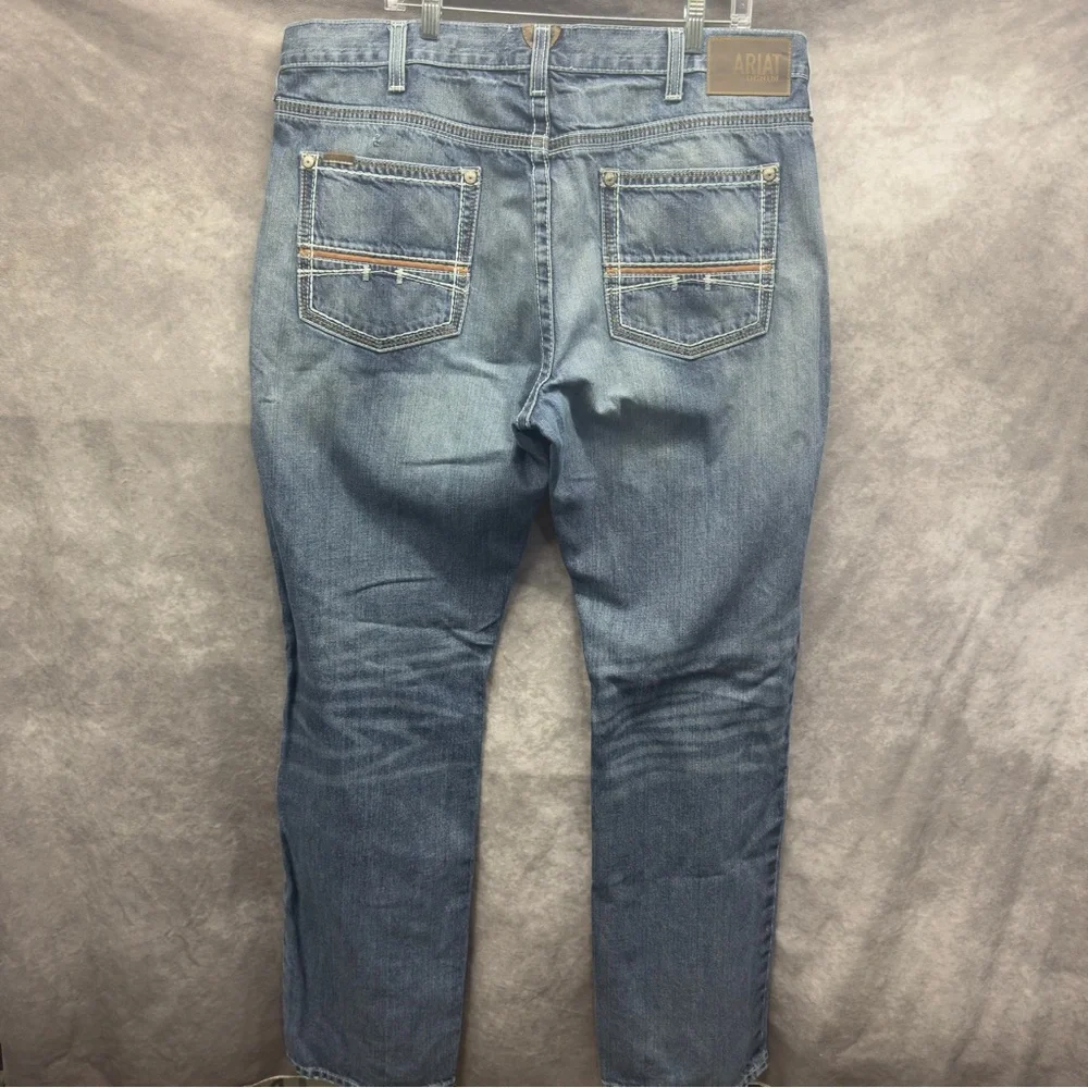 Ariat Relaxed Boot Cut M4 Denim Jeans Men’s Size 40/36 - Picture 2 of 5